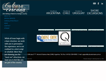 Tablet Screenshot of culturacercana.com.ar